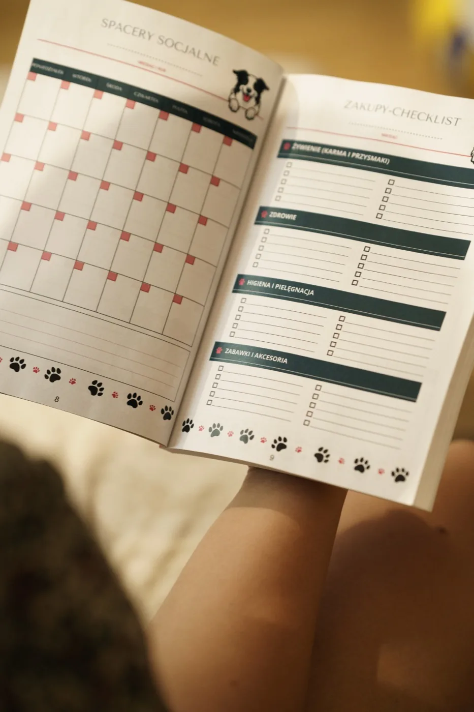 Psi Planner — kalendarz i zakupy